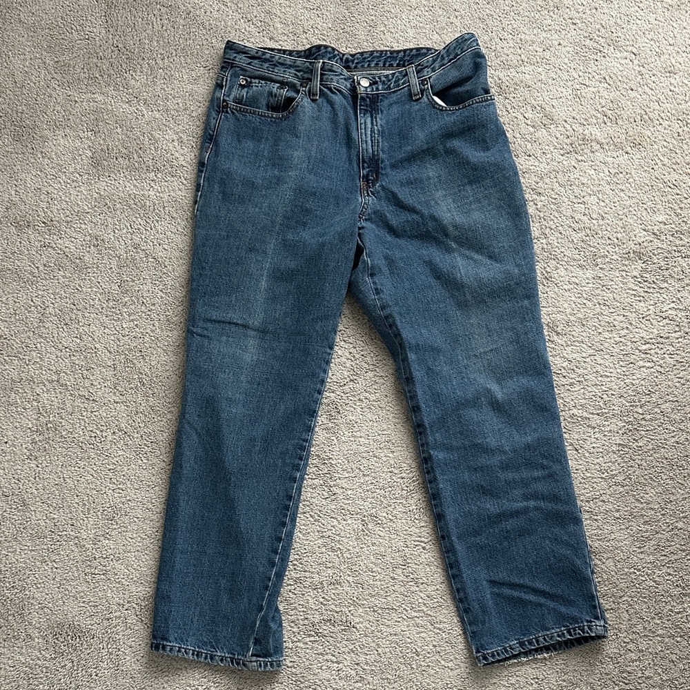 Polo Ralph Lauren Straight Leg Blue Relaxed Jean 14x30